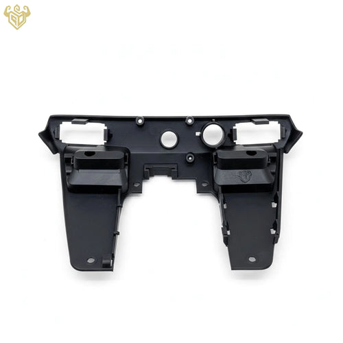 Rear view of the Rigid Custom Works Mercedes R129 dome light housing showing precise internal structures.