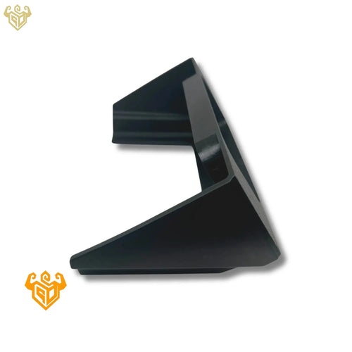 Nissan Frontier Auxbeam 8-gang panel mount top view — Rigid Custom Works