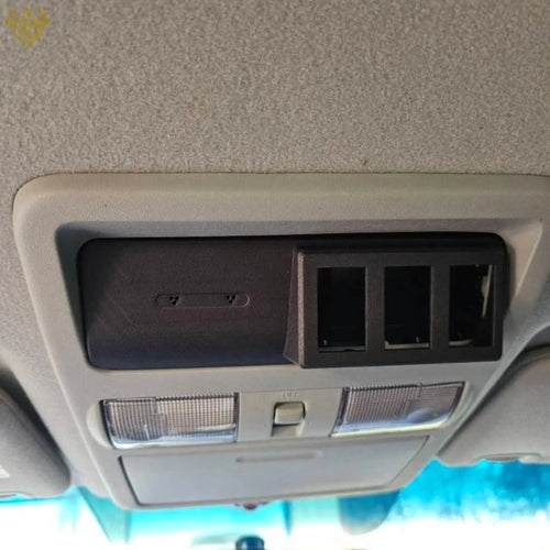 Nissan Xterra overhead 3-switch panel Auxbeam mount ready — Rigid Custom Works