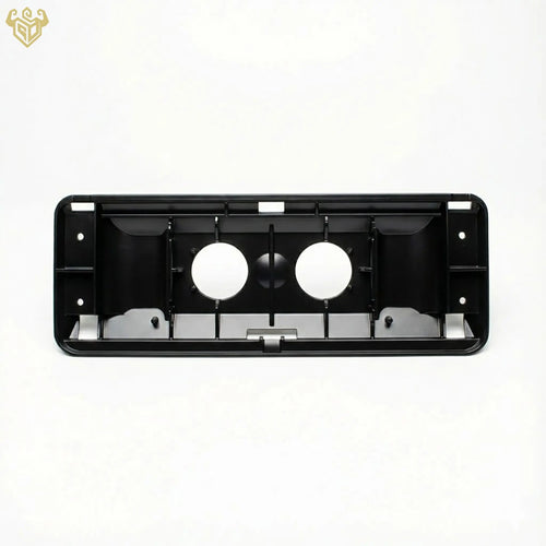 Front view of the black Mercedes R129 sun visor backing made from matte ASA material.