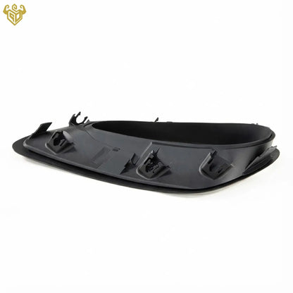 Lightweight replacement side intake covers for Porsche 911 GT3 RS in stealth matte black.