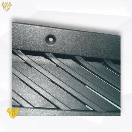 Material detail of PORSCHE 911 996 Carrera front trunk trim panel cover by Rigid Custom Works