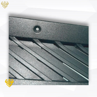 Material detail of PORSCHE 911 996 Carrera front trunk trim panel cover by Rigid Custom Works