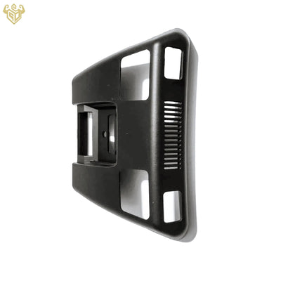 Angled profile of the overhead console dome light cover for Mercedes R129 and A124, highlighting the side contours and top ventilation slots