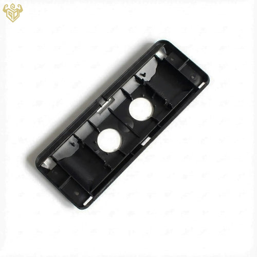 Premium ASA Sun Visor Mirror Backing for Mercedes R129 in matte black.