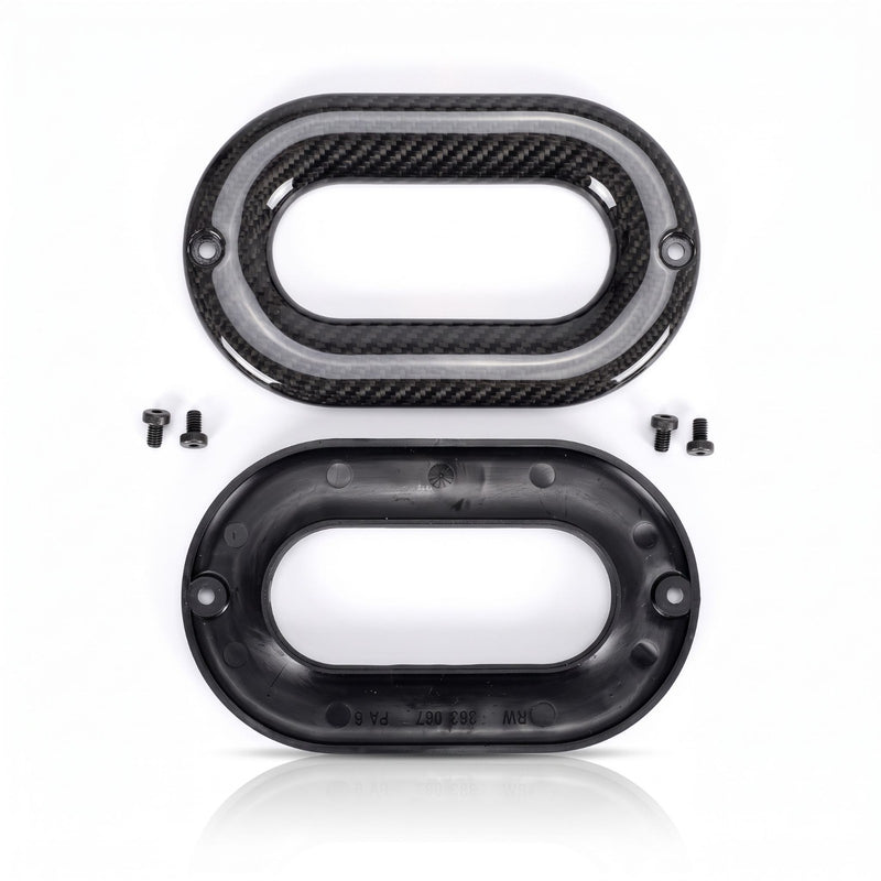 RECARO belt guide fairing pair 7203493 left and right outer caps - Rigid Custom Works
