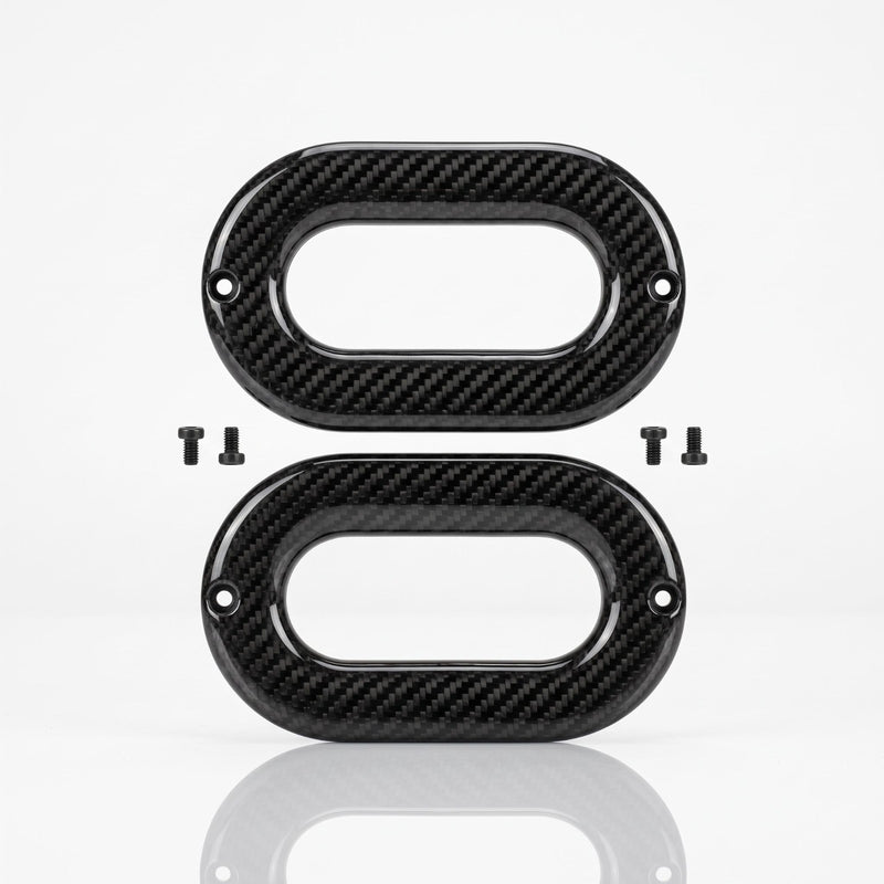 RECARO Pole Position belt guide fairing set 7203493 carbon fiber - Rigid Custom Works