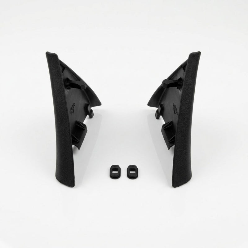 R129 Interior Trim Mirror Triangle Pair Black A1297250811