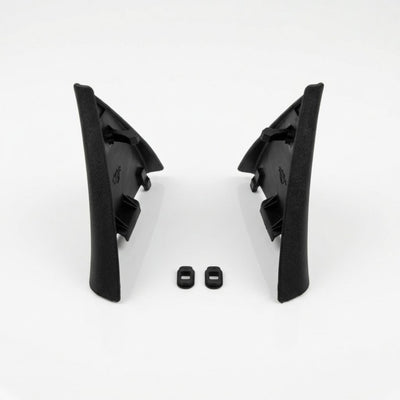 R129 Interior Trim Mirror Triangle Pair Black A1297250811
