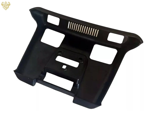 Rigid Custom Works dome light cover against a white background, a compatible part for Mercedes R129 and A124 E-Class Cabriolet overhead consoles