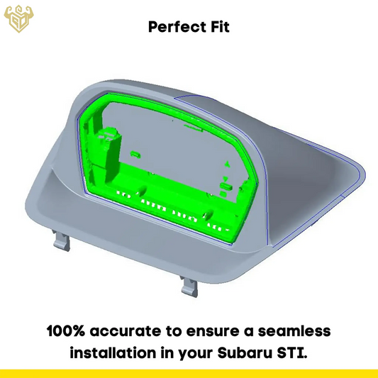 Display F Dash Gauge Pod for Subaru WRX & STI | Rigid Custom Works