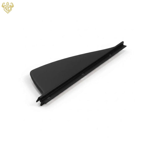 Mercedes W124 seat belt presenter cover solid black detail — Rigid Custom Works